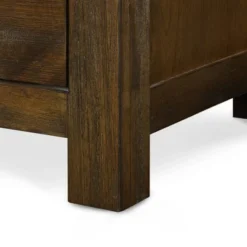 Stratford 3 Drawer Nightstand Rustic Brown - Finch -Baxton Studio Store GUEST 0051988b 9cbf 4883 9ca1 f081e0a46e38