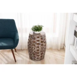 26" Hampton Side Table Weathered Walnut - Boraam 24 26" Hampton Side Table Weathered Walnut - Boraam -Baxton Studio Store GUEST 00718d98 c3ef 4617 91df 7e781634afd6