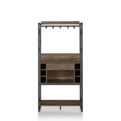 Orella Rustic Baker's Rack Reclaimed Oak - MiBasics -Baxton Studio Store GUEST 0226988d 53f1 4ca4 b8cb a4cae353aabc