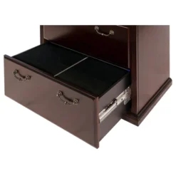 53.25" Huntington Club Four Drawer File Cabinet Cherry - Martin Furniture -Baxton Studio Store GUEST 02281b78 697c 40df 85a8 a44b2d6cfc47