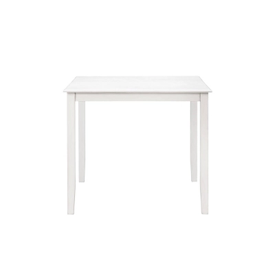 Wynnie Wood Counter Height Dining Table White - Abbyson Living 2 Wynnie Wood Counter Height Dining Table White - Abbyson Living - Image 2