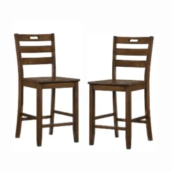 2pk 25" Elsie Counter Height Barstools - HOMES: Inside + Out -Baxton Studio Store GUEST 030e080c 3fed 418b 8e51 b10ff060c8f7