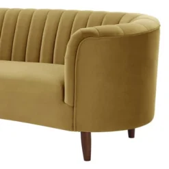 71" Millephri Loveseat Olive Yellow Velvet - Acme Furniture -Baxton Studio Store GUEST 030e49fa 46d2 4ff7 9f6f dcd7e346e344