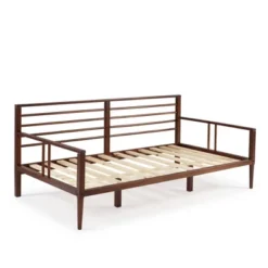 Mid Century Modern Solid Wood Spindle Daybed - Saracina Home -Baxton Studio Store GUEST 03589d72 727c 4275 b0fa 7aa23312241d