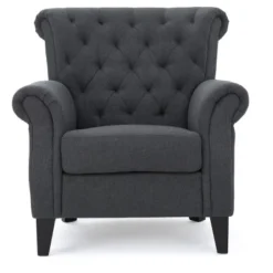 Merrit Tufted Club Chair - Christopher Knight Home -Baxton Studio Store GUEST 03ebe3ed 7b8c 47c4 b712 56277b4d1564