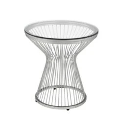 Poppy Round End Table - Picket House Furnishings -Baxton Studio Store GUEST 051f4ec0 d681 4d40 8f18 1dff73d85565
