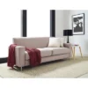 Baylie Sofa French Velvet Taupe - Adore Decor