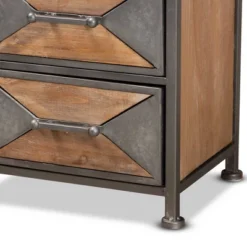 Laurel Wood 5 Drawer Cabinet Gray/Brown - Baxton Studio 10 Laurel Wood 5 Drawer Cabinet Gray/Brown - Baxton Studio -Baxton Studio Store GUEST 072cc0e1 98a0 4a1d a02a 05538fb69dce