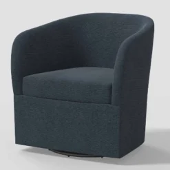 Rhea Swivel Chair In Linen - Threshold™ -Baxton Studio Store GUEST 083e2aaa 6a46 410f 91d8 1bf3034ea315