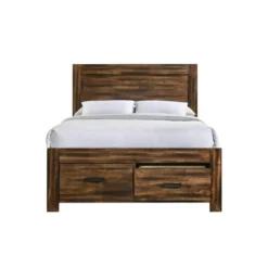 Wren Platform Storage Bed Chestnut - Picket House Furnishings -Baxton Studio Store GUEST 0d14aee7 2d64 4237 9beb a5438040abc5