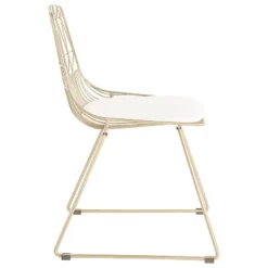 Set Of 2 Vivi Metal Chair - Adore Decor 12 Set Of 2 Vivi Metal Chair - Adore Decor -Baxton Studio Store GUEST 0ea2118e 4d17 4476 8cd8 c5a45974d66c