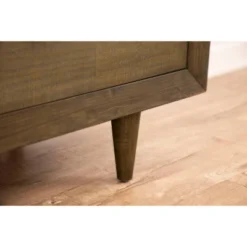 6pc Aurora Mid-Century Brown Bedroom Set With Upholstered Bed - Abbyson Living -Baxton Studio Store GUEST 1283677e 46a9 4293 8b6e d753d5288f9f