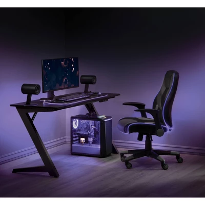 Beta Battlestation Gaming Desk Black - OSP Home Furnishings 5 Beta Battlestation Gaming Desk Black - OSP Home Furnishings - Image 5