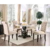 5pc Buckley Dining Set Beige - HOMES: Inside + Out