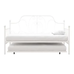 Twin Leila Metal Daybed And Trundle White - Room & Joy 14 Twin Leila Metal Daybed And Trundle White - Room & Joy -Baxton Studio Store GUEST 15811312 71a8 4da3 bd8f 19538c898d18