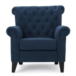Merrit Tufted Club Chair - Christopher Knight Home -Baxton Studio Store GUEST 17d5edcb 4c41 40c1 9ca3 43010ba36c7e