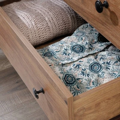 North Avenue 3 Drawer Horizontal Chest Sindoori Mango - Sauder 4 North Avenue 3 Drawer Horizontal Chest Sindoori Mango - Sauder - Image 4