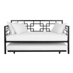 Twin Gemma Daybed With Trundle - Room & Joy -Baxton Studio Store GUEST 18626241 645c 4ea0 9e62 63deb4f96bcc