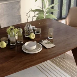 Jenny Dining Tables Gray Walnut - MiBasics -Baxton Studio Store GUEST 18e0f302 936f 4a7a 81ac a03c17fa1a73