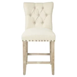 2pk 24" Preston Counter Height Barstool Burlap - OSP Home Furnishings -Baxton Studio Store GUEST 1939ca1c f5dc 4763 826b ac9de8a2146f