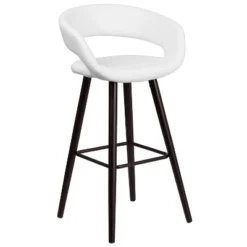 Merrick Lane Wood Ultramodern Bar Counter Stool With Upholstered Seat 27 Merrick Lane Wood Ultramodern Bar Counter Stool With Upholstered Seat -Baxton Studio Store GUEST 1b04c635 7e6e 405e 9dc9 6cce2fc99af0