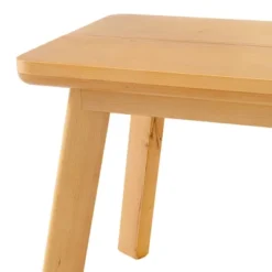 48" Shelburne Dining Bench Warm Natural - Alaterre Furniture -Baxton Studio Store GUEST 1bcf814e f00d 4aeb 99e0 84ec3d1861ec