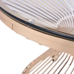 Poppy Round End Table - Picket House Furnishings -Baxton Studio Store GUEST 1c990f00 d205 4cfe 9c2b 10369a8d342a