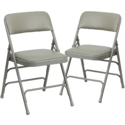 Emma And Oliver 2 Pack Home & Office Portable Party Events Padded Metal Folding Chair -Baxton Studio Store GUEST 1d994e10 dff9 4555 b2b9 f989a8b4c8e3