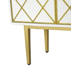 Fay 63'' Wide Modern Sideboard Cabinet With Metal Legs| KARAT HOME -Baxton Studio Store GUEST 1e006ebd 9589 48c2 add8 b969d4479358