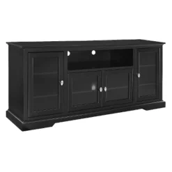 Glass Door Traditional Highboy TV Stand For TVs Up To 80" - Saracina Home -Baxton Studio Store GUEST 1e9fa9e7 effc 437c 9cb3 5c1edd2f5c5e