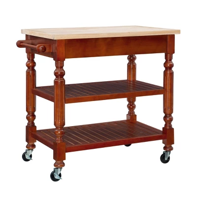Barker Kitchen Cart And Islands - Linon 5 Barker Kitchen Cart And Islands - Linon - Image 5