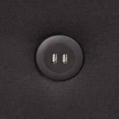 3 In 1 Pull Out Sleeper Sofa With 2 Wing Table And USB Charge-ModernLuxe -Baxton Studio Store GUEST 1f4d8550 11fa 41cf a0e4 a637b80e07af