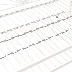 Twin Leila Metal Daybed And Trundle White - Room & Joy 17 Twin Leila Metal Daybed And Trundle White - Room & Joy -Baxton Studio Store GUEST 1f8fe4c7 d680 4be8 99c1 ce800855fd3d