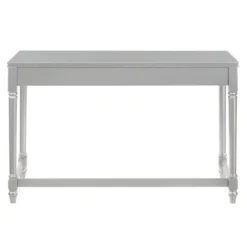 2pc Singger Writing Desk With Chair Gray - HOMES: Inside + Out -Baxton Studio Store GUEST 1fa610cb 84fc 4d7d a35e 120be3f04011