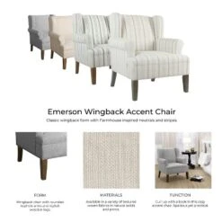 Emerson Rolled Arm Accent Chair - Homepop -Baxton Studio Store GUEST 201762f4 9939 41dc b372 81e0865dcba1