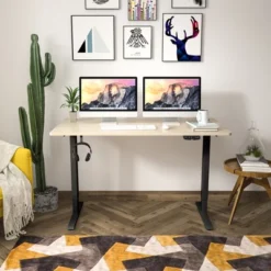 Costway Office Electric Adjustable Standing Up Desk Dual Motor W/ Controller -Baxton Studio Store GUEST 22d93c0b a725 46de 9d68 0d7764e9beb5