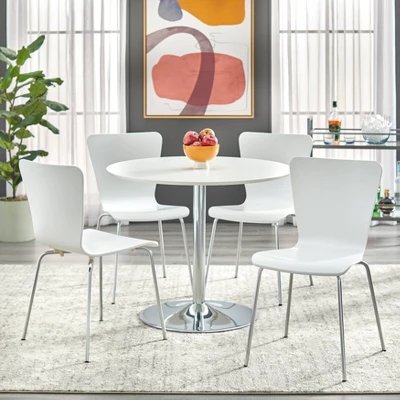 Hillboro Round Dining Table Metal Base - Buylateral 2 Hillboro Round Dining Table Metal Base - Buylateral - Image 2