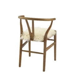 Ellis Wishbone Chair White - Linon -Baxton Studio Store GUEST 24139656 eacb 4958 83ff 172138204149