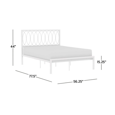 Full Naomi Metal Bed White - Hillsdale Furniture 1 Full Naomi Metal Bed White - Hillsdale Furniture
