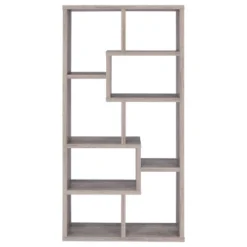 70.75" Theo 8 Shelf Bookcase - Coaster 19 70.75" Theo 8 Shelf Bookcase - Coaster -Baxton Studio Store GUEST 256cacf1 4a58 40b6 81eb f1f38f470f1a