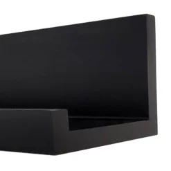 Set Of 2 (24") Modern Picture Ledge Wall Shelf Black - Inplace 10 Set Of 2 (24") Modern Picture Ledge Wall Shelf Black - Inplace -Baxton Studio Store GUEST 25ab95c1 6e28 41e1 be79 c4e8e1de9b49