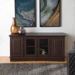 4 Door Closed Storage TV Stand For TVs Up To 55" - Saracina Home -Baxton Studio Store GUEST 25bf1da1 c2cb 41ec 8c91 49c95c506608