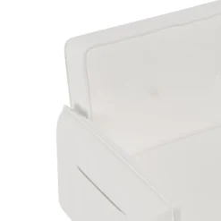 Convertible Futon Sofa Bed With Wooden Legs - ModernLuxe -Baxton Studio Store GUEST 25f00be9 a0ee 474c a24c 97b1bdca4243