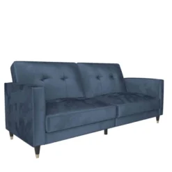 Eliza Pin Tufted Futon - Room & Joy -Baxton Studio Store GUEST 262b0f28 c357 40e8 b207 320027b355b7