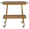 Felix 2 Tier Bar Cart Gold - Adore Decor