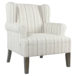 Emerson Rolled Arm Accent Chair - Homepop -Baxton Studio Store GUEST 2666225c 566d 425d 9236 83f15a159387