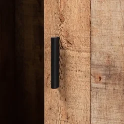 Mathis Wood And Wine Cabinet Brown/Gold - Baxton Studio -Baxton Studio Store GUEST 2696b966 25f3 41b0 8ada 0230c5ba00bf