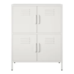 RealRooms Shadwick 4 Door Metal Locker Storage Cabinet 10 RealRooms Shadwick 4 Door Metal Locker Storage Cabinet -Baxton Studio Store GUEST 277b8f8f 9115 44fa be0f 43f8eaa577d1