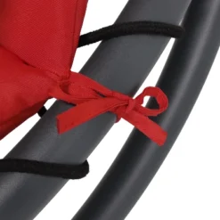 Sunnydaze Decor Sunnydaze Outdoor Hanging Chaise Floating Lounge Chair With Canopy Umbrella And Stand -Baxton Studio Store GUEST 27cee597 c782 45bb aee6 7e8e7209a38e