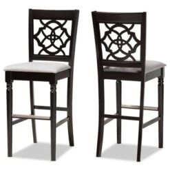 Set Of 2 Alexandra Barstool - Baxton Studio -Baxton Studio Store GUEST 280613b1 1b9e 485b bc56 9167a01a7f3e